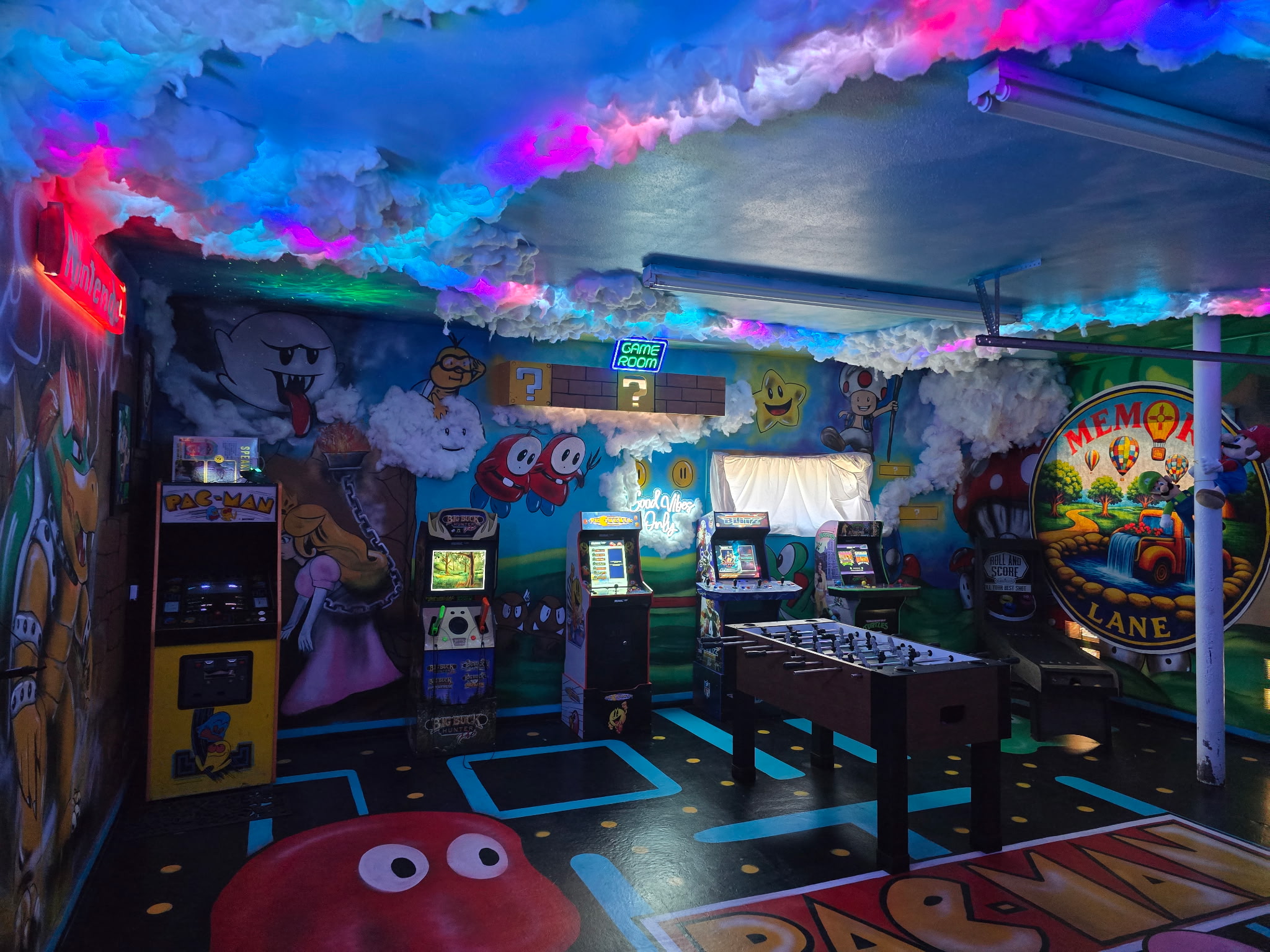 Super Mario Game Room